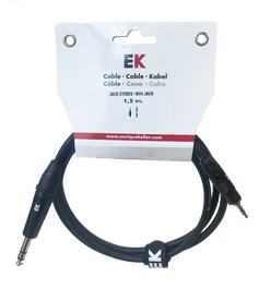 Cable Ek Audio Jack Estéreo - Mini Jack Estéreo 1,5 m