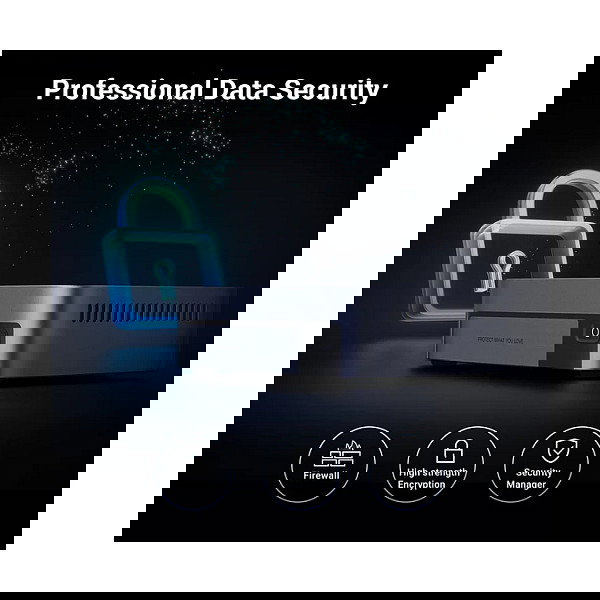 Ugreen NASync DXP480T Plus NAS 4 Bahías Compacto Intel Core i5-1235U 8 GB DDR5 128 GB SSD Hasta 32 TB RAID 10 GbE Ethernet WiFi UGOS Pro