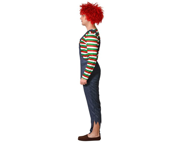 Atosa Disfraz Muñeco Multicolor con Mono para Hombre Adulto XL Atosa Disfraz Muñeco Multicolor con Mono para Hombre Adulto XL