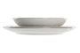 DKD Home Decor Juego de Vajilla de Porcelana 18 Piezas Beige