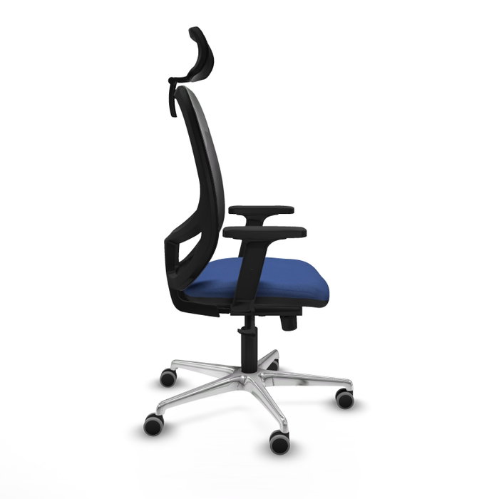 PIQUERAS Y CRESPO Silla de oficina Cilanco con mecanismo Sincro, Azul marino y Negro PIQUERAS Y CRESPO Silla de oficina Cilanco con mecanismo Sincro, Azul marino y Negro