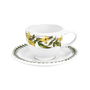 Portmeirion Taza Café con Plato Botanic Garden 100 Ml (6 Unidades) Porcelana