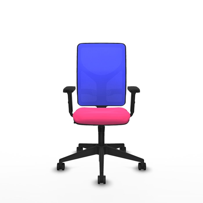 PIQUERAS Y CRESPO Silla de oficina Motilla con mecanismo Sincro, Rosa y Azul PIQUERAS Y CRESPO Silla de oficina Motilla con mecanismo Sincro, Rosa y Azul