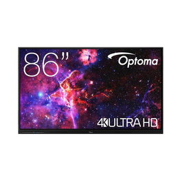 Optoma Creative Touch 3863Rk - Monitor Interactivo Pantalla Táctil 86" 4K UHD con Android 14, 50 Puntos Toque, WiFi 6, 8GB RAM, Altavoces 20W