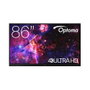 Optoma Creative Touch 3863Rk - Monitor Interactivo Pantalla Táctil 86" 4K UHD con Android 14, 50 Puntos Toque, WiFi 6, 8GB RAM, Altavoces 20W