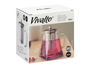 Vivalto Tetera Asa Filtro Acero Inoxidable 800 ml Vidrio Transparente 15 x 15.2 x 10.3 cm (Set de 12)