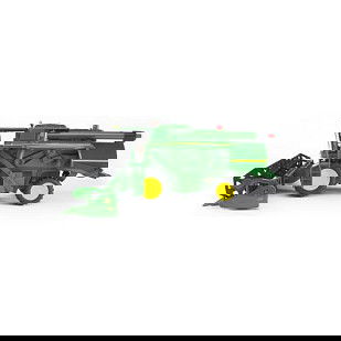 Bruder 02132 Vehículo de Juguete a Escala 1:16 para Exterior/Interior - 4 Años+ - Plástico, Verde, Amarillo