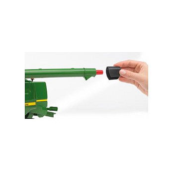 Bruder 02132 Vehículo de Juguete a Escala 1:16 para Exterior/Interior - 4 Años+ - Plástico, Verde, Amarillo