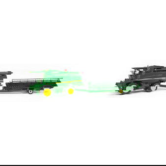 Bruder 02132 Vehículo de Juguete a Escala 1:16 para Exterior/Interior - 4 Años+ - Plástico, Verde, Amarillo