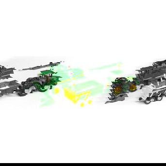 Bruder 02132 Vehículo de Juguete a Escala 1:16 para Exterior/Interior - 4 Años+ - Plástico, Verde, Amarillo