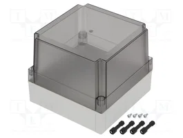 FIBOX MNX Carcasa Universal de Policarbonato Gris