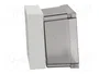 FIBOX MNX Carcasa Universal de Policarbonato Gris