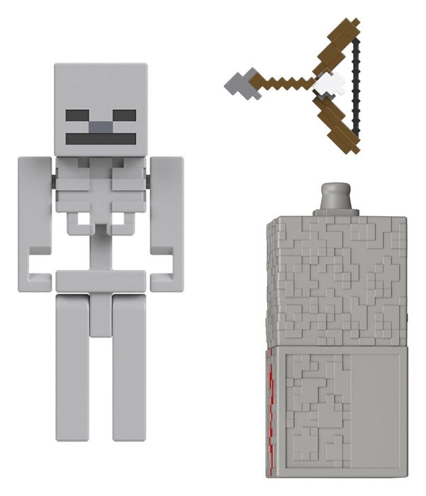 Minecraft Figura Esqueleto 8 cm