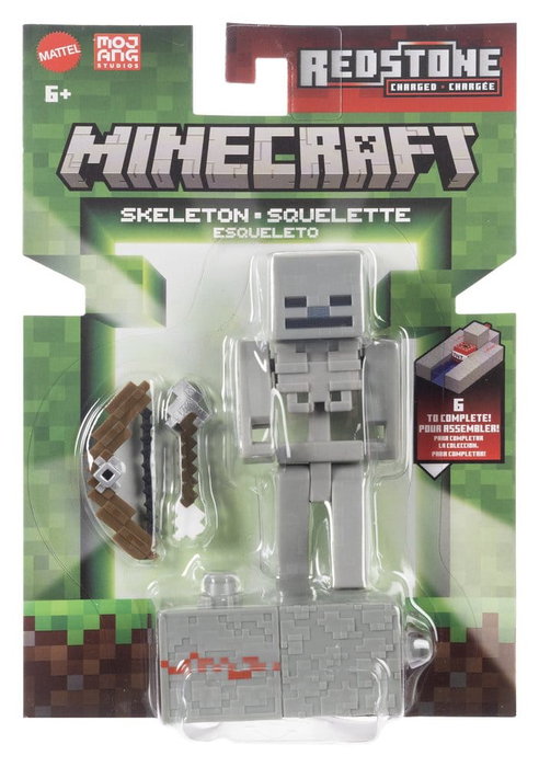Minecraft Figura Esqueleto 8 cm