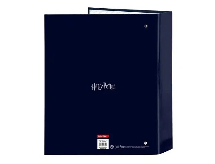 Safta Carpeta Harry Potter Captain de 4 Anillas con Lomo Ancho