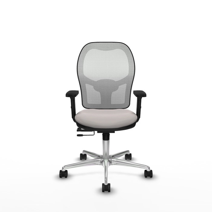 PIQUERAS Y CRESPO Silla de oficina Jorquera Blanco con mecanismo Sincro/Traslack