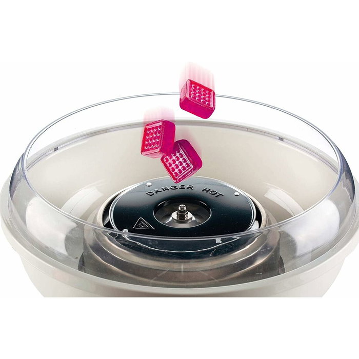Ariete 2973 Máquina de Algodón de Azúcar Cotton Candy Roja, 500W