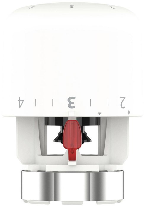 Danfoss RA/V, BIS Termostato Inteligente para Calefacción con Sensor Incorporado y Rango 7-28°C