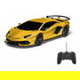 Jamara Lamborghini Aventador SVJ Coche Radio Control 1:24 a Escala, Amarillo, Motor Eléctrico, 6+ Años