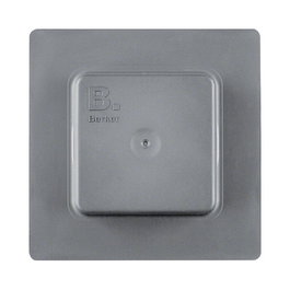 Berker 1849 Cubierta de protección para enchufes SCHUKO e interruptores, gris