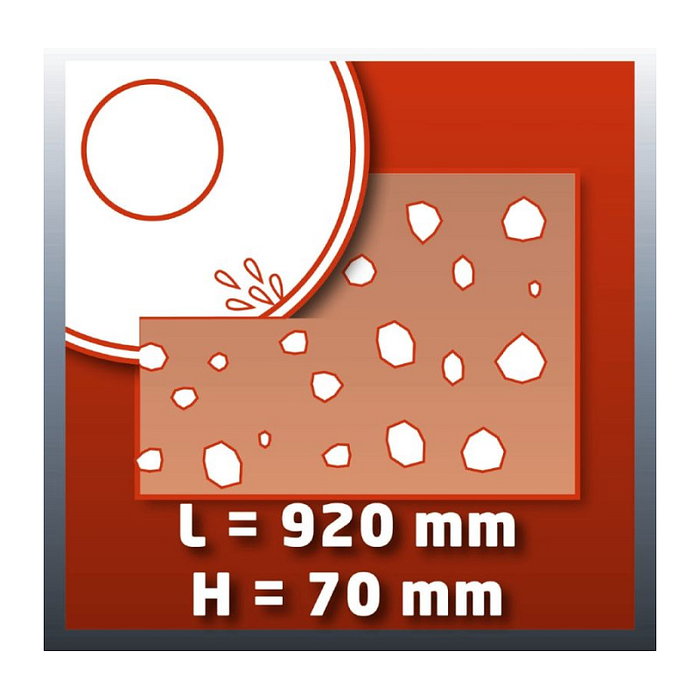 Einhell TE-SC 920 L Sierra de mesa 2200W 92cm