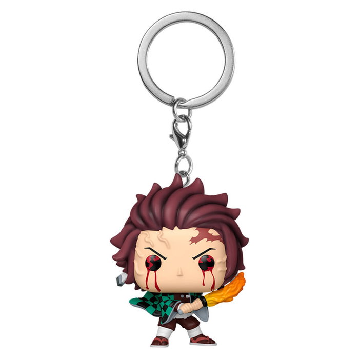 Funko Llavero Pocket POP! Tanjiro Kamado Demon Slayer Kimetsu no Yaiba