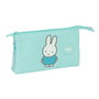 Safta Portatodo Triple Miffy Friends Reciclado y Repelente al Agua