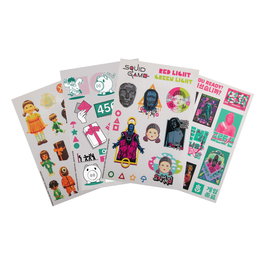 Squid Game Pegatina Pack