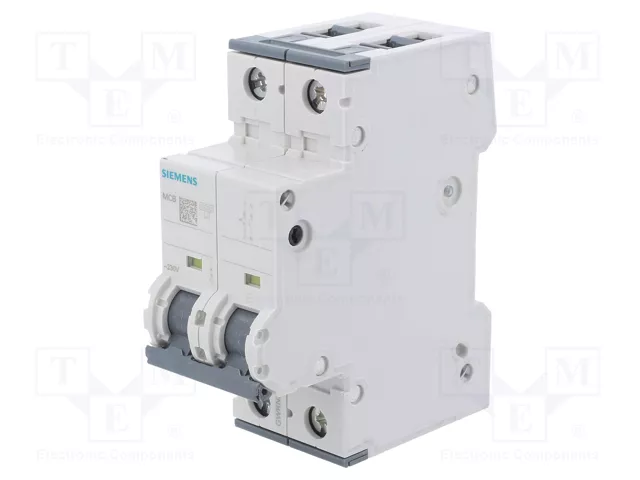 SIEMENS 5SY4501-7 Interruptor magnetotérmico 1A 1+N SIEMENS 5SY4501-7 Interruptor magnetotérmico 1A 1+N