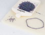 Innspiro Rocalla de Vidrio Redonda Aurora Boreale Violeta 2,3mm 500g