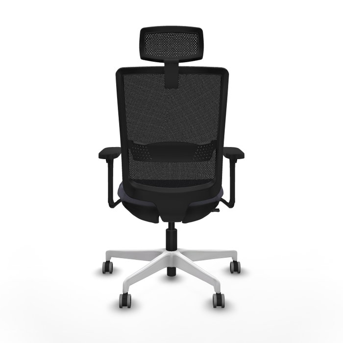 PIQUERAS Y CRESPO Silla de oficina Haches Gris oscuro y Negro PIQUERAS Y CRESPO Silla de oficina Haches Gris oscuro y Negro