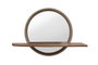 DKD Home Decor Espejo MDF con Estantería Natural 60x12,5x40 cm