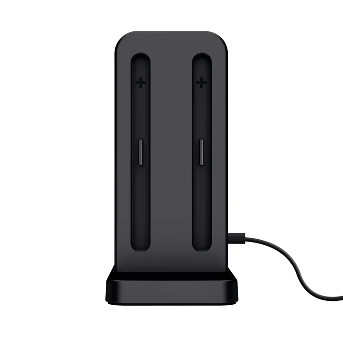 Trust GXT 1256 Sistema de Carga 26049, Base de Carga para Joy-Con y Nintendo Switch 2, Color Negro