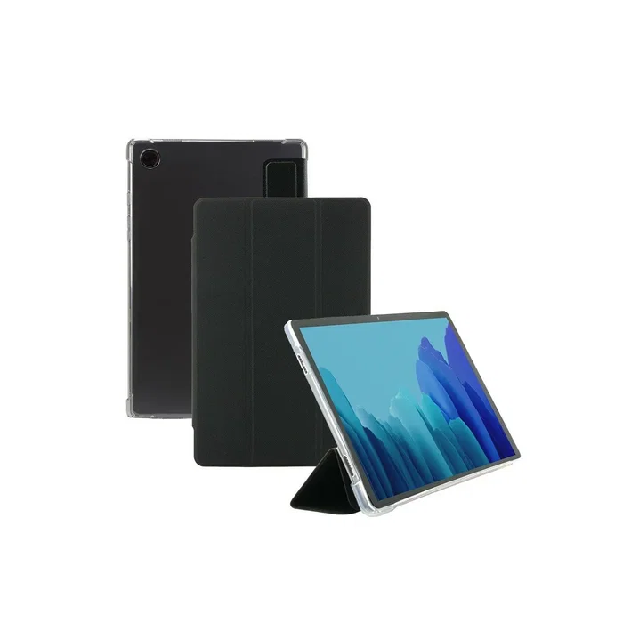 Mobilis Funda Folio Edge para Samsung Galaxy Tab A9+ 11" (SM-X210/SM-X216) - Negro Transparente, Resistente a Golpes y Agua, Portabolígrafo Mobilis Funda Folio Edge para Samsung Galaxy Tab A9+ 11" (SM-X210/SM-X216) - Negro Transparente, Resistente a Golpes y Agua, Portabolígrafo