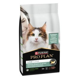Purina Proplan Liveclear Adulto Esterilizado Salmón Pienso Seco para Gatos 1,4 kg