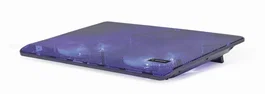 Gembird NBS-2F15-05 Base refrigeradora para portátil 15.6 pulgadas Negro