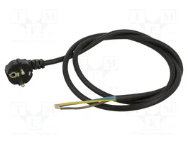 JONEX Cable de alimentación H05VV-F 3x1,5mm2 1,5m