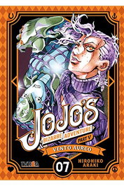 Editorial Ivrea, S.L. JoJo's Bizarre Adventure Parte 5: Vento Aureo 07 Edición Deluxe con Tinta Metalizada