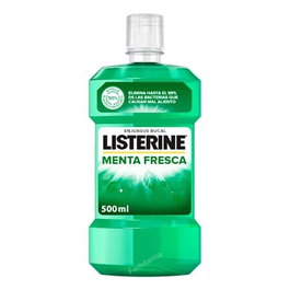 Listerine Enjuague Bucal Menta Fresca 500Ml