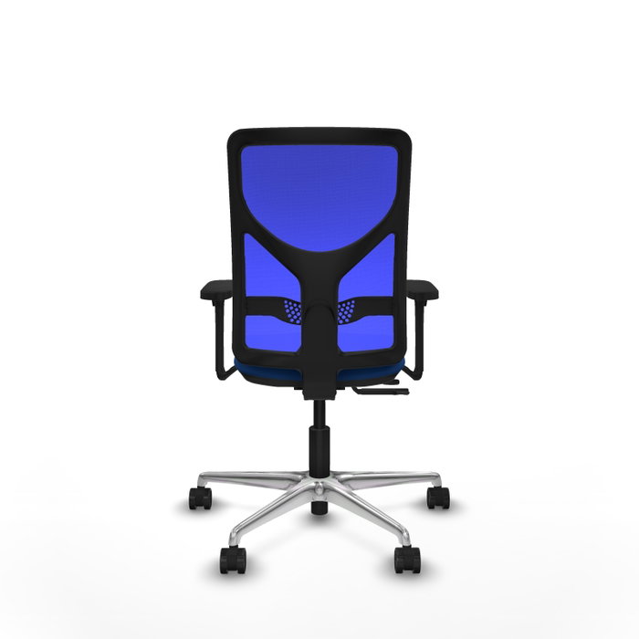 PIQUERAS Y CRESPO Silla de oficina Motilla Azul con mecanismo Sincro/Traslack PIQUERAS Y CRESPO Silla de oficina Motilla Azul con mecanismo Sincro/Traslack