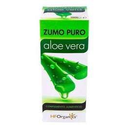 HF NATURAL CARE Zumo Puro de Aloe Vera 1 Litro - Ayuda a la Función Digestiva