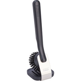 Joseph Joseph SinkTech Cepillo para Lavar Platos con Soporte de Acero Inoxidable, Antracita/Plata