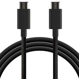 Cable USB-C a USB-C KSIX BXCUC01 Negro 1 m