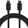 Cable USB-C a USB-C KSIX BXCUC01 Negro 1 m