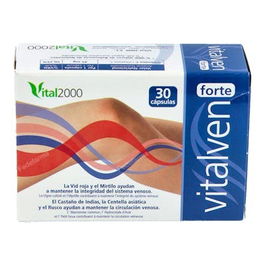 VITAL 2000 Vitalven Forte 30Cap. Complemento para la integridad del sistema venoso