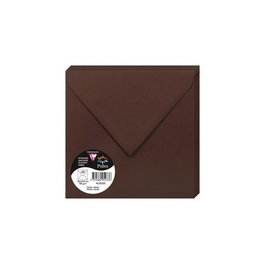 Sobre Clairefontaine Pollen 165X165 120G Cacao Paquete De 20