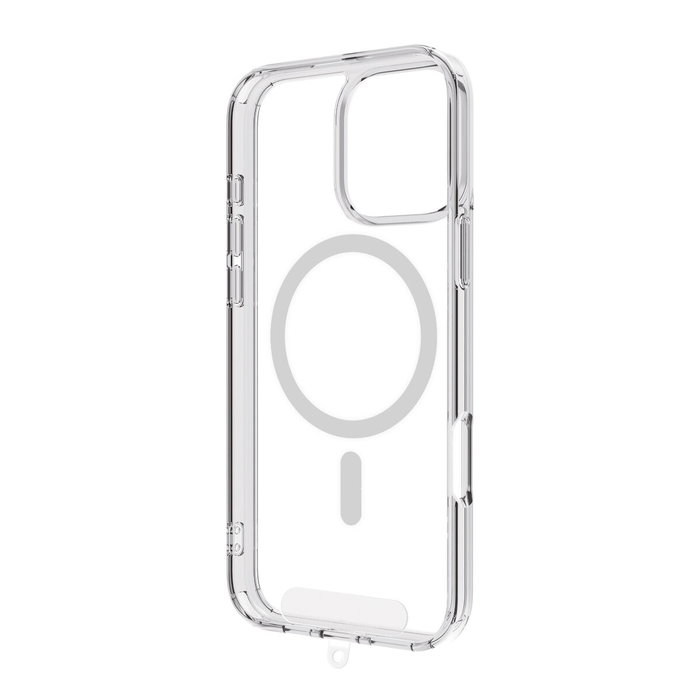 Muvit Funda Recycletek MagSafe para Apple iPhone 16 Pro Transparente