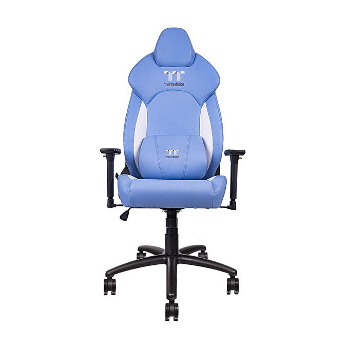Thermaltake V Comfort Silla Gaming Azul y Blanco