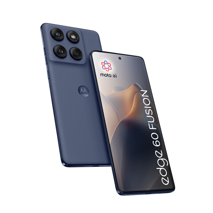 Motorola Edge 60 Fusion Smartphone 5G 6.67" Super HD (1220p) 120Hz, MediaTek Dimensity 7300, 8GB RAM, 256GB, Cámara Sony LYTIA 50 MP, Android 15, 5200 mAh Carga TurboPower 68W, Gris