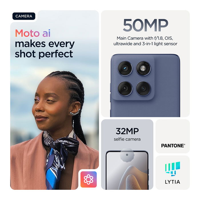 Motorola Edge 60 Fusion (8 GB RAM / 256 GB Almacenamiento) Slipstream